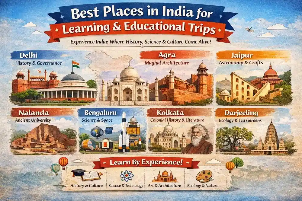 Best Places in India for Learning and Educational Trips