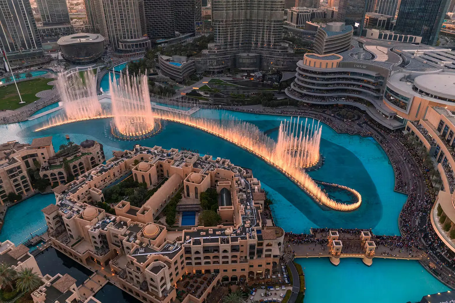 Burj Khalifa and Fountain